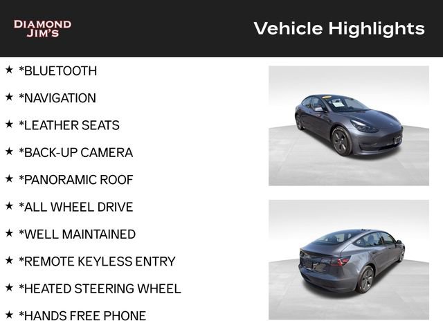Used 2023 Tesla Model 3 Long Range AWD/4WD image 4