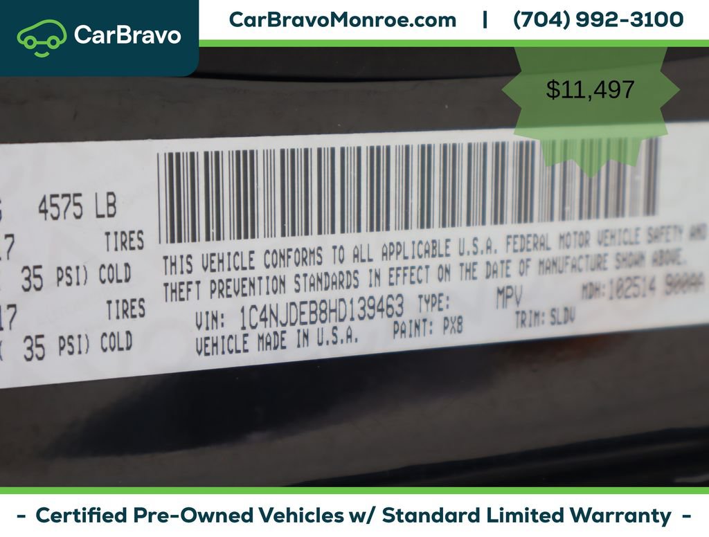 Used 2017 Jeep Compass High Altitude AWD/4WD image 48