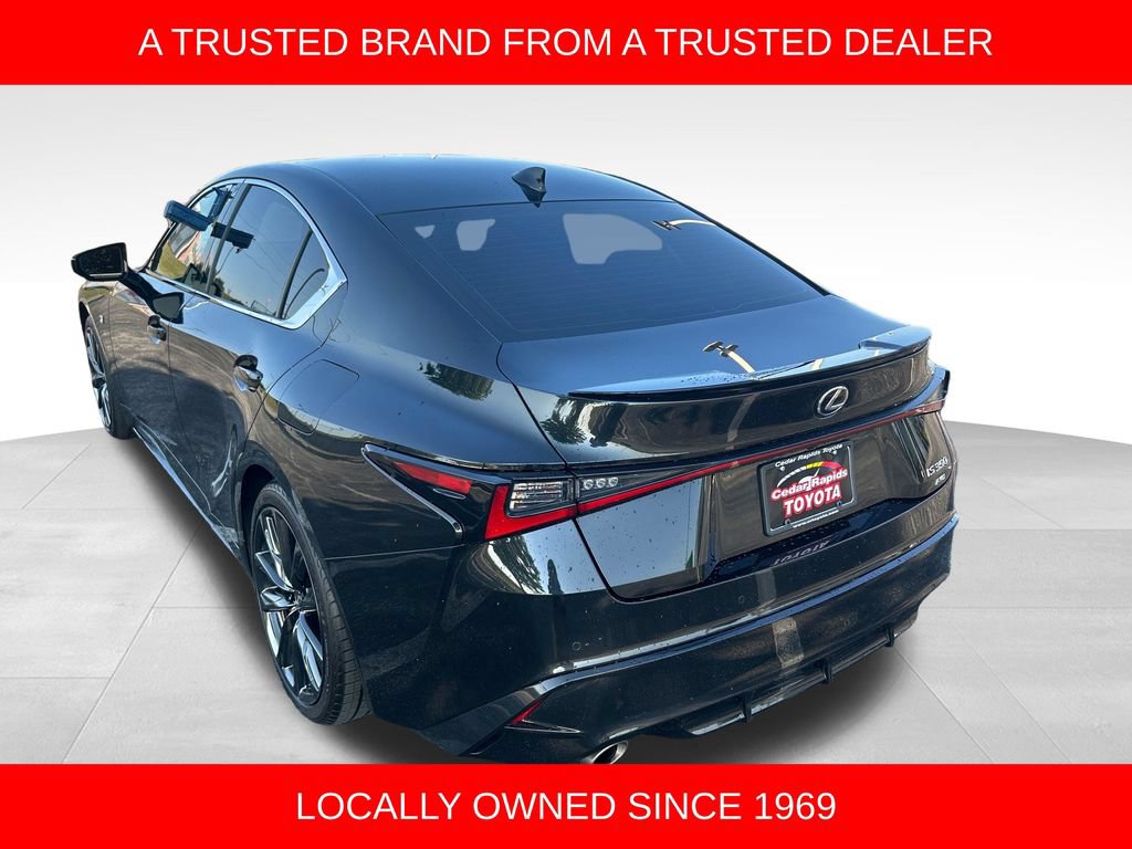 Used 2023 Lexus IS 350 F Sport w/ Navigation Package AWD/4WD image 3