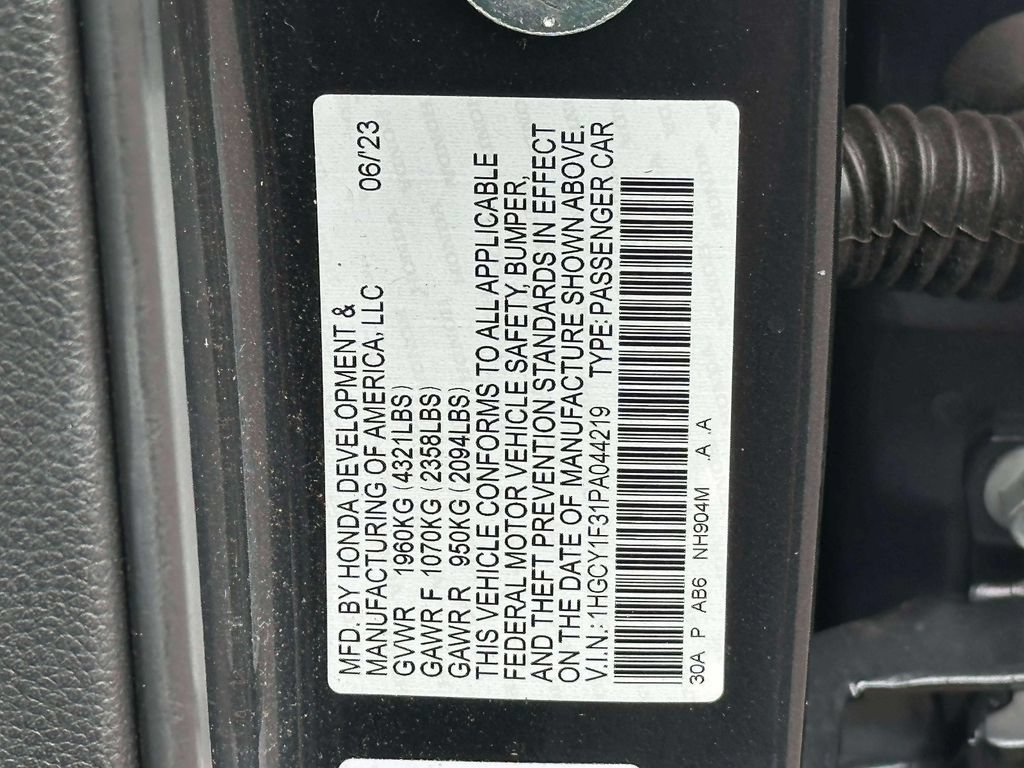 Certified 2023 Honda Accord EX image 16