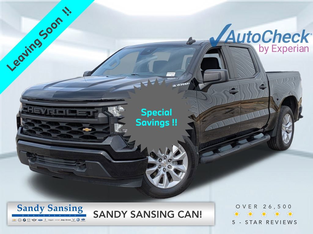 Used 2023 Chevrolet Silverado 1500 Custom image 1