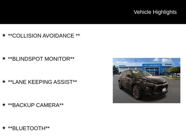 Used 2025 Chevrolet Blazer RS image 2