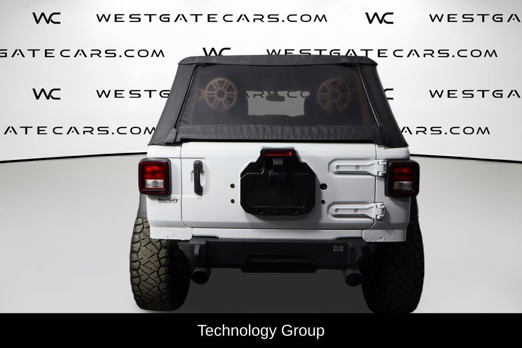 Used 2022 Jeep Wrangler Unlimited Sport image 4