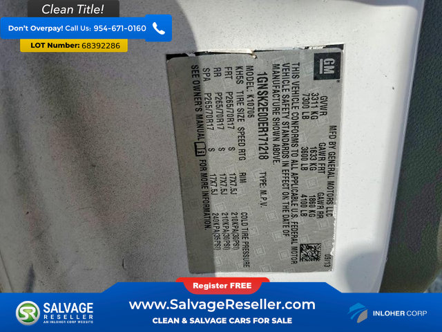 Used 2014 Chevrolet Tahoe 4WD image 17