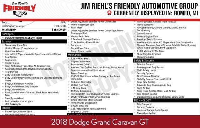 Used 2018 Dodge Grand Caravan GT image 1