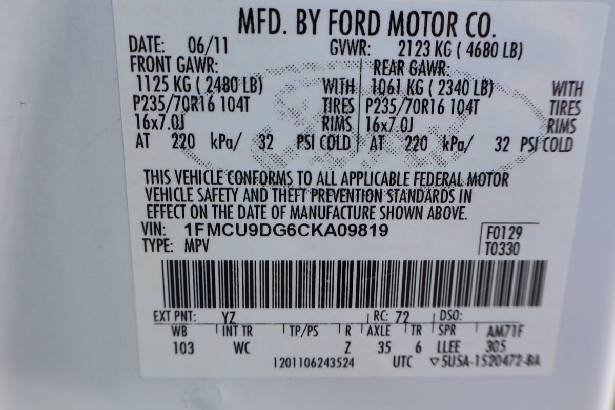 Used 2012 Ford Escape XLT AWD/4WD image 43