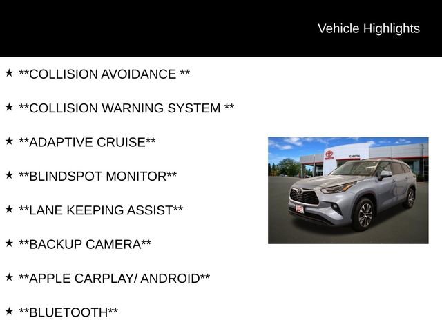 Used 2023 Toyota Highlander XLE image 2