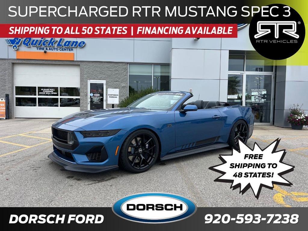 New 2025 Ford Mustang GT Premium w/ GT Performance Package