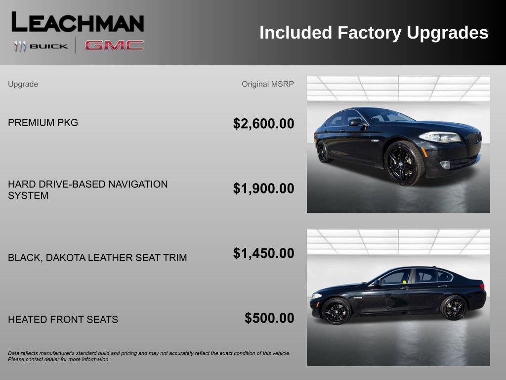 Used 2013 BMW 528i Sedan image 10