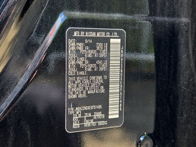 Used 2014 INFINITI QX80 2WD w/ Theater Package image 27
