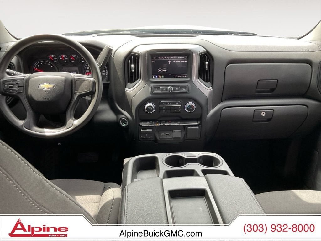 Certified 2024 Chevrolet Silverado 1500 Custom w/ LPO, Dark Essentials Package AWD/4WD image 10