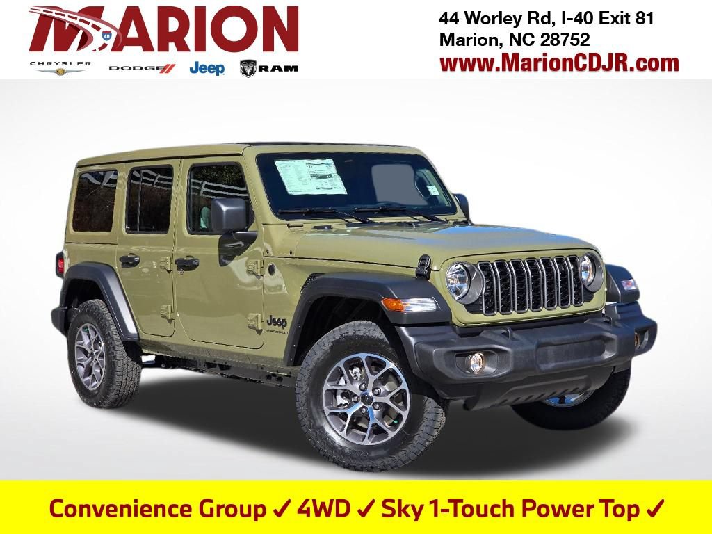 New 2026 Jeep Wrangler Unlimited Sport AWD/4WD image 1
