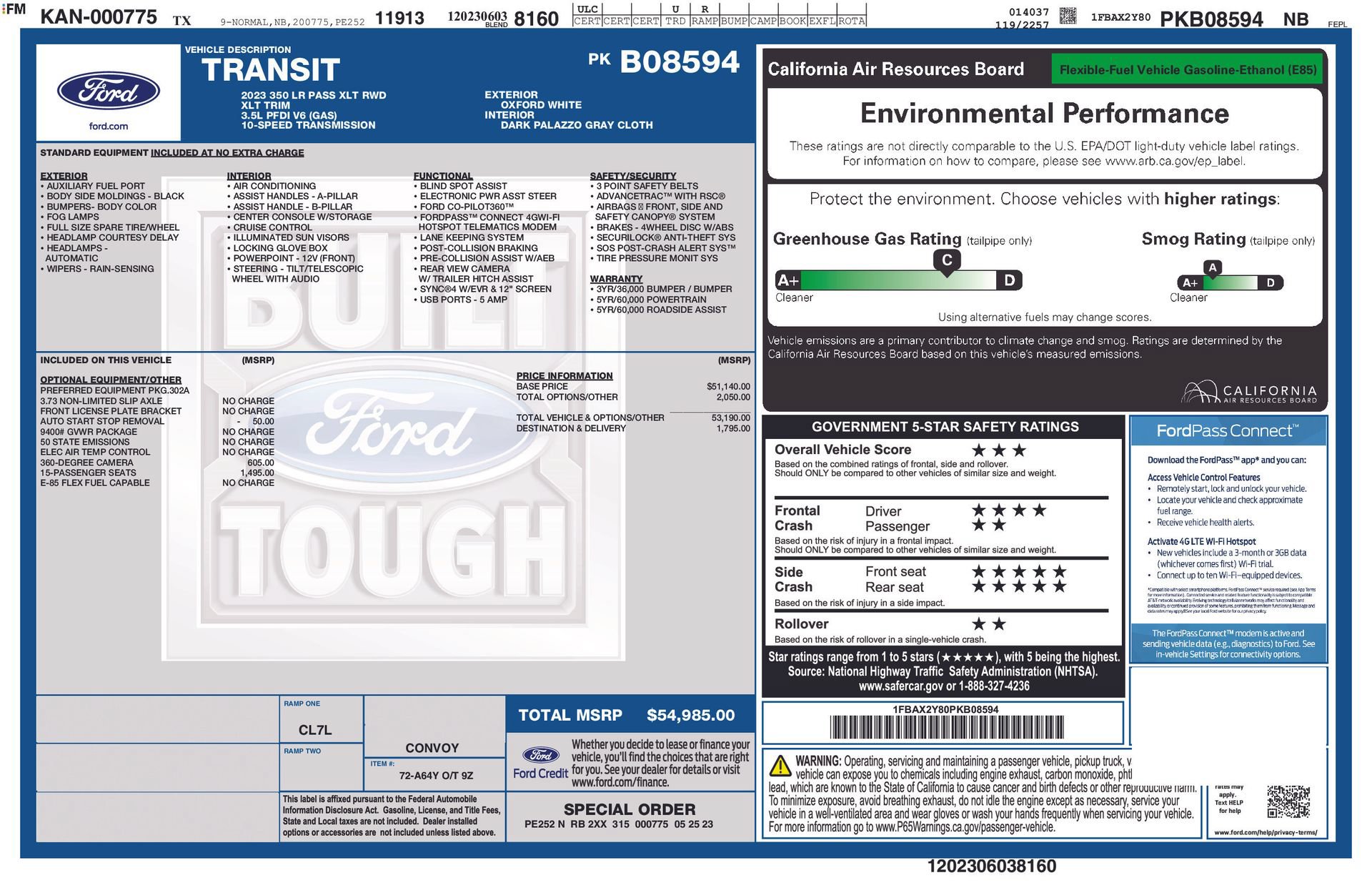Used 2023 Ford Transit 350 XLT RWD image 28