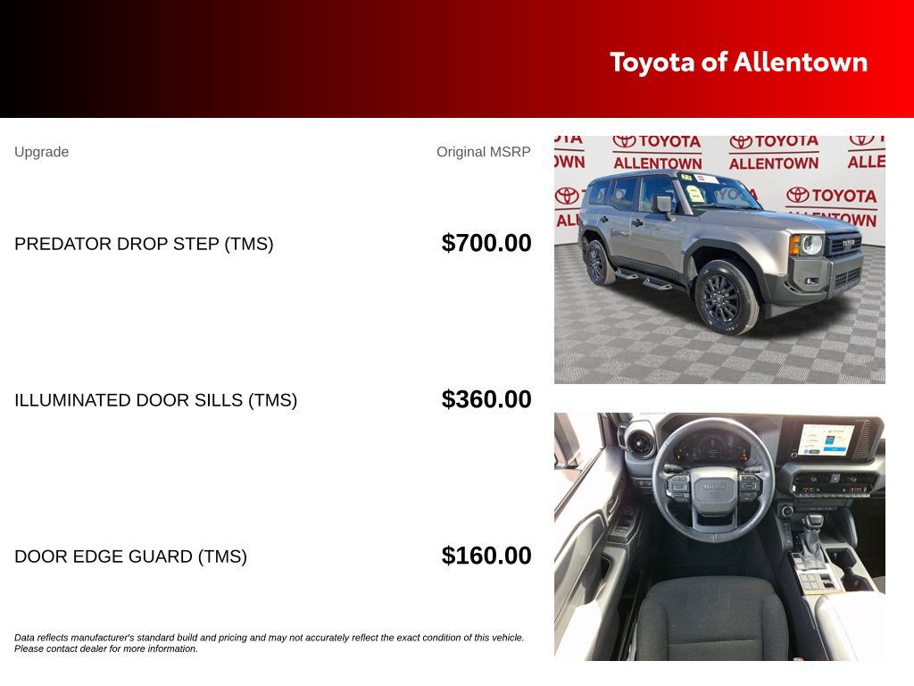 Used 2025 Toyota Land Cruiser 1958 AWD/4WD image 5