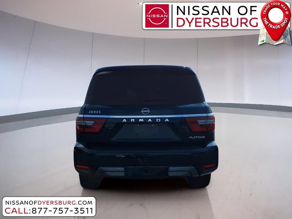 Used 2021 Nissan Armada Platinum w/ Captain's Chairs Package RWD image 4