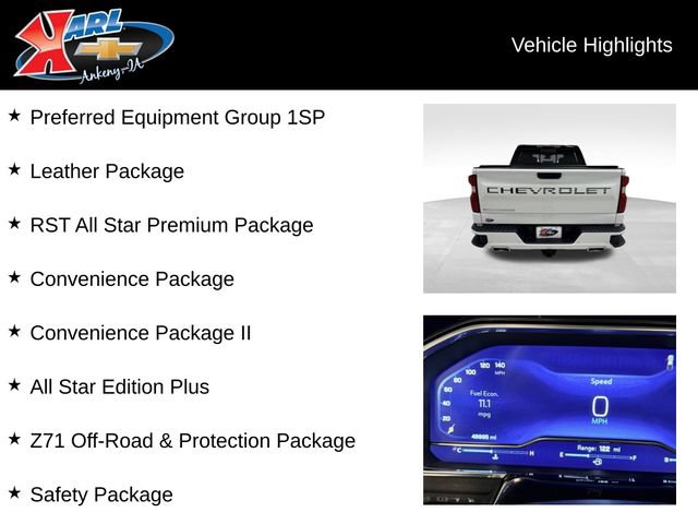 Certified 2022 Chevrolet Silverado 1500 RST w/ RST All Star Premium Package AWD/4WD image 2