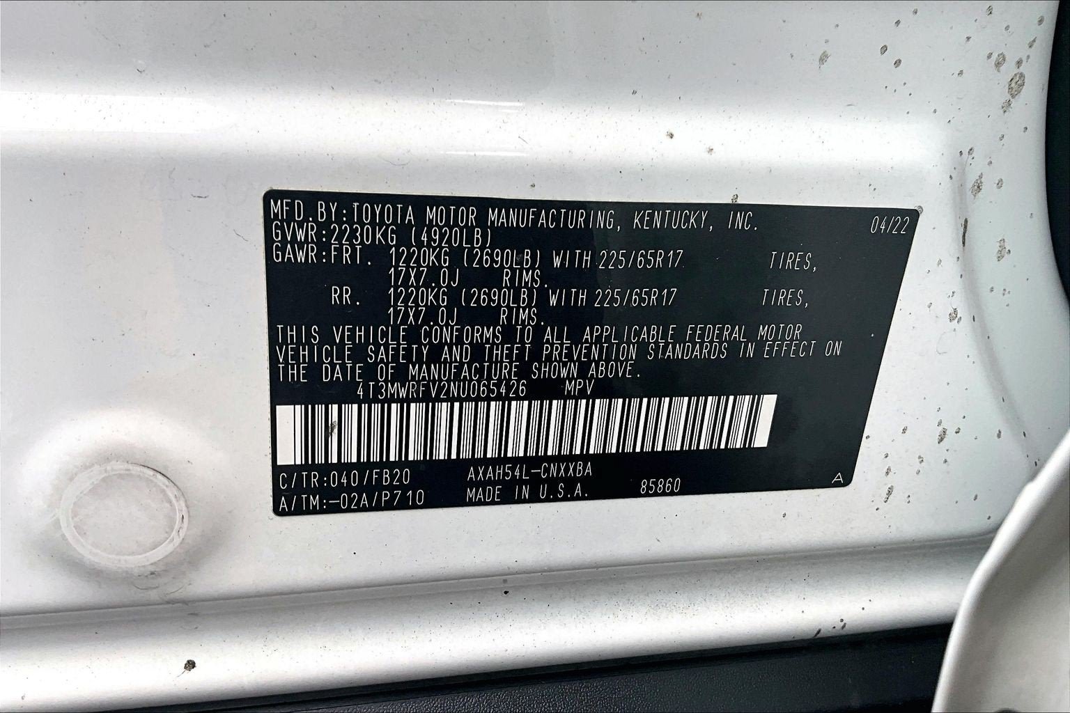 Used 2022 Toyota RAV4 LE AWD/4WD image 29