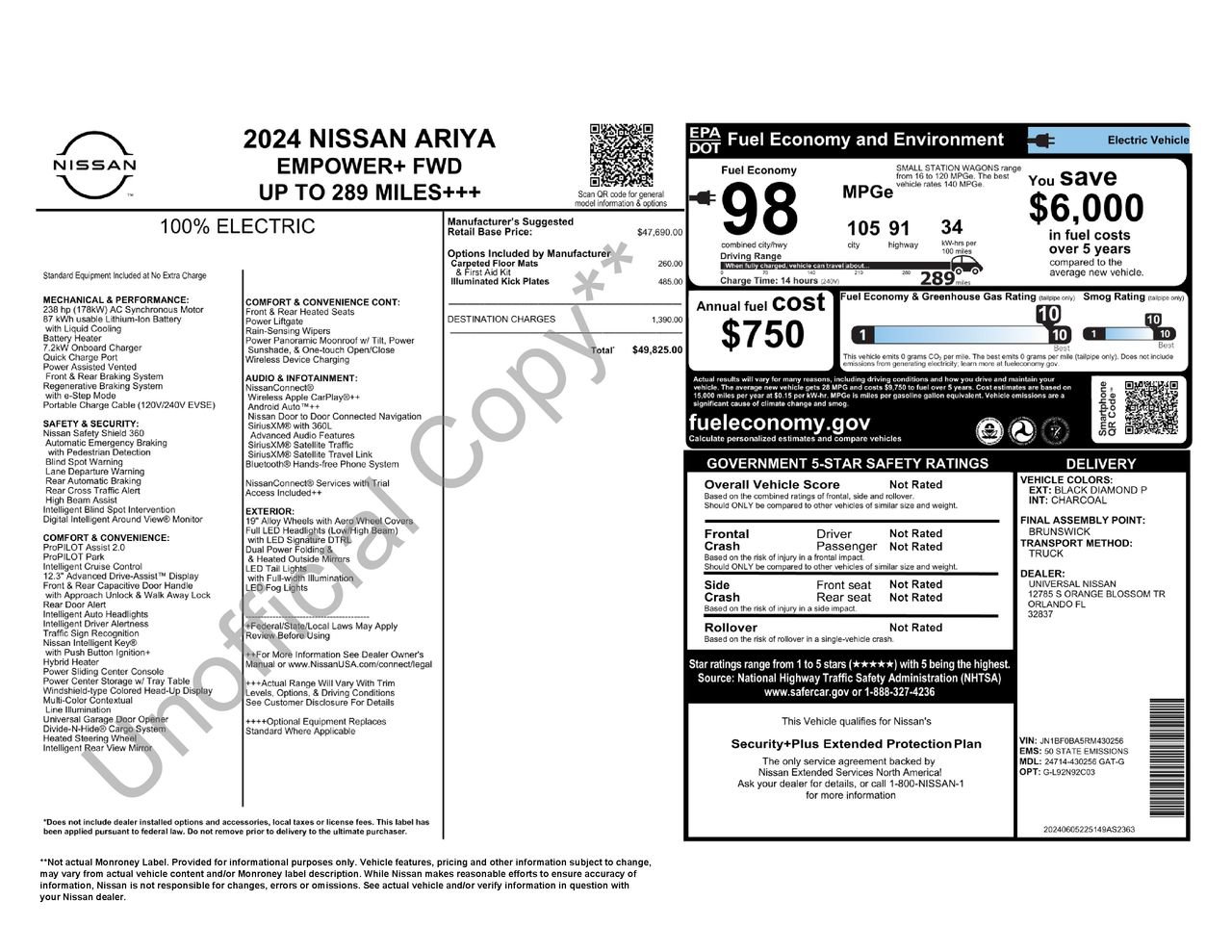 Certified 2024 Nissan Ariya FWD image 32