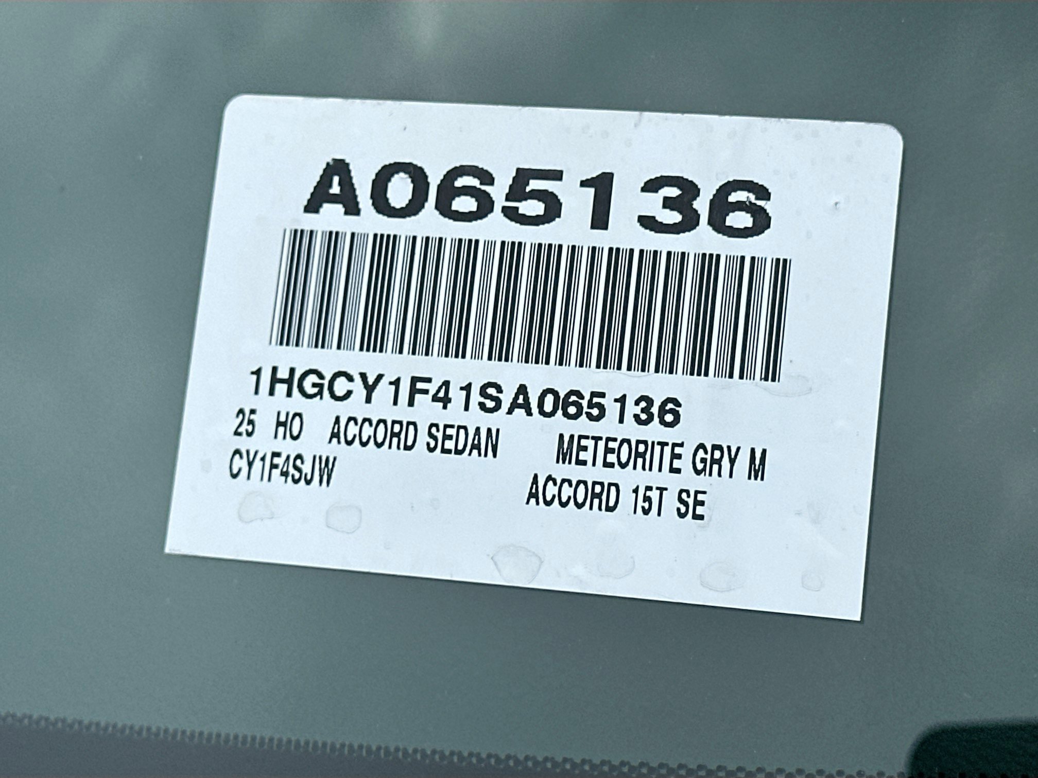 New 2025 Honda Accord SE image 26