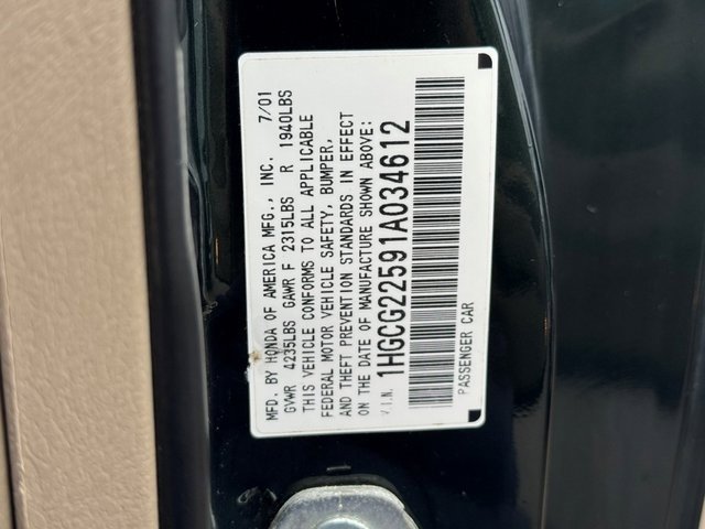 Used 2001 Honda Accord EX image 26