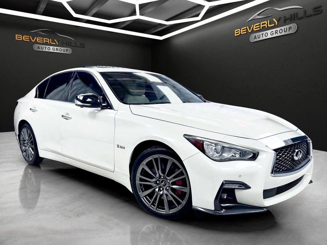 Used 2019 INFINITI Q50 Red Sport 400 w/ Sensory Package AWD/4WD image 10