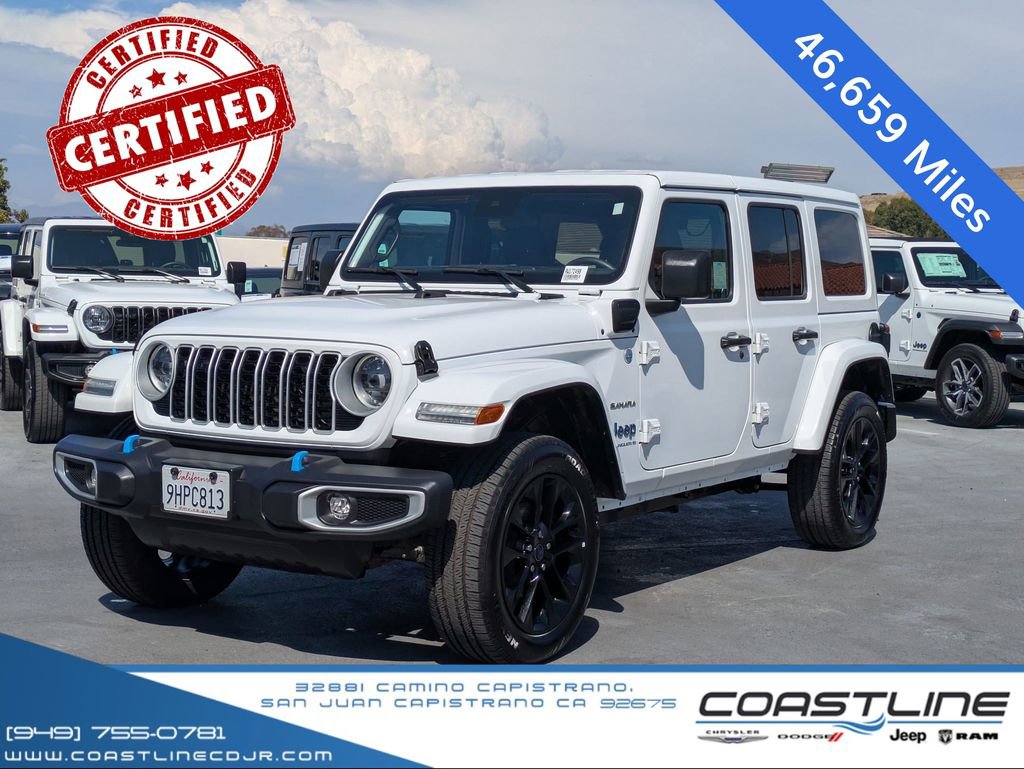 Certified 2024 Jeep Wrangler Unlimited Sahara