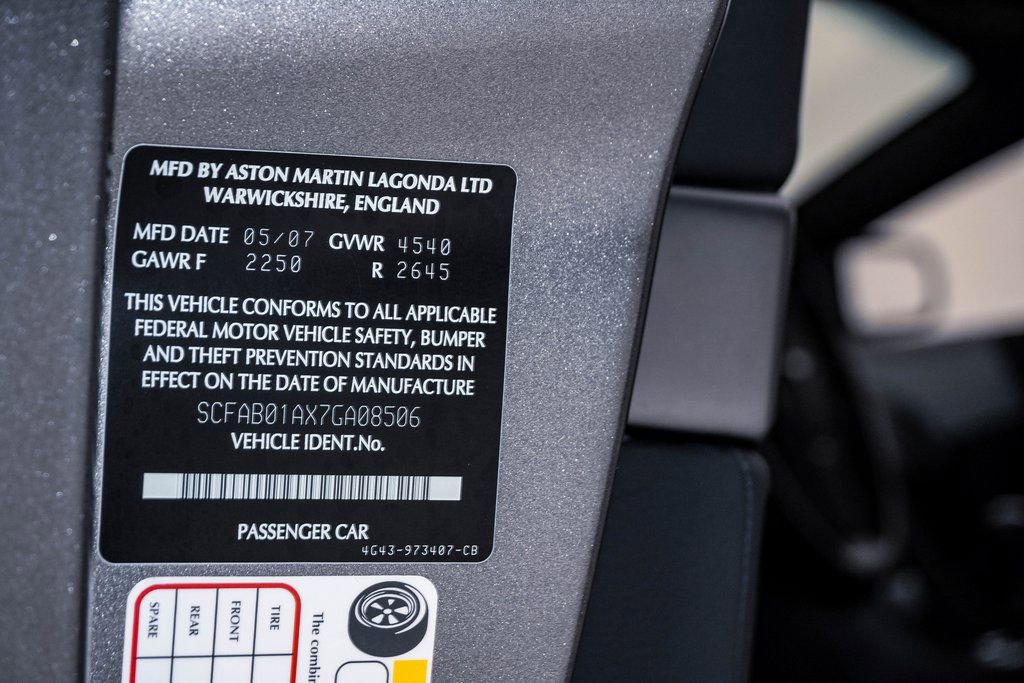 Used 2007 Aston Martin DB9 Coupe image 36