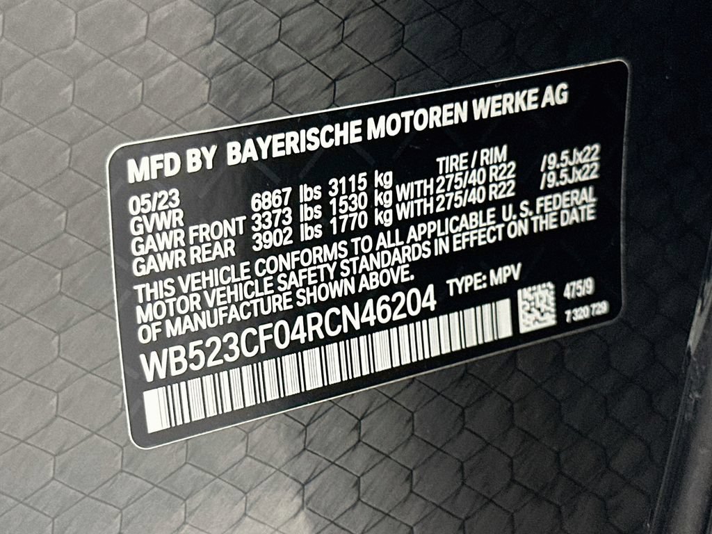 Certified 2024 BMW iX xDrive50 w/ Sport Package AWD/4WD image 32