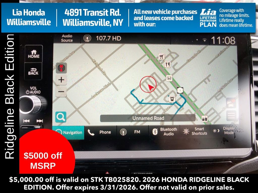 New 2026 Honda Ridgeline Black Edition image 19