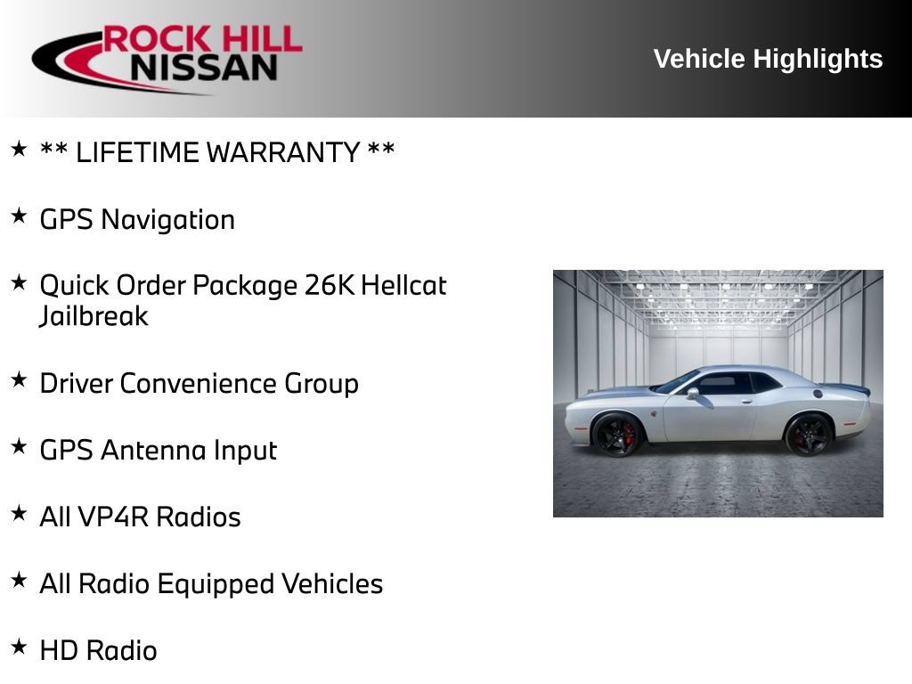 Used 2023 Dodge Challenger SRT Hellcat w/ Driver Convenience Group RWD image 5