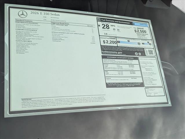 New 2026 Mercedes-Benz E 350 Sedan image 16