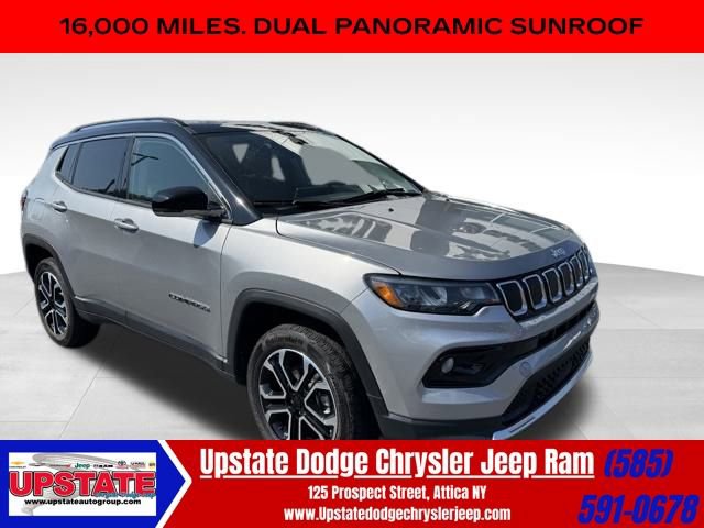 Used 2022 Jeep Compass Limited w/ Sun and Sound Group