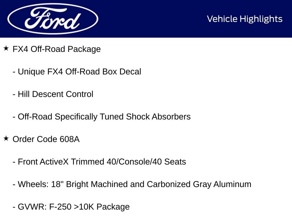 New 2026 Ford F250 Lariat w/ Black Appearance Package AWD/4WD image 10