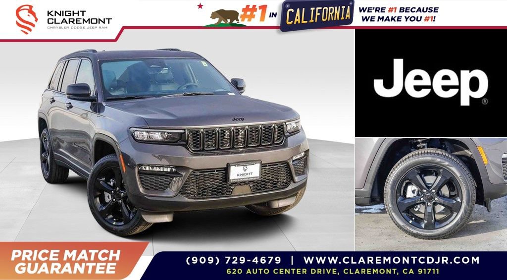New 2025 Jeep Grand Cherokee Limited w/ Black Appearance Package