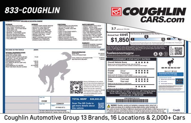 New 2026 Ford Bronco Sport Big Bend w/ Convenience Package image 1