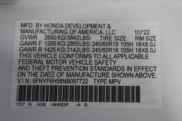 Used 2022 Honda Pilot EX-L image 32
