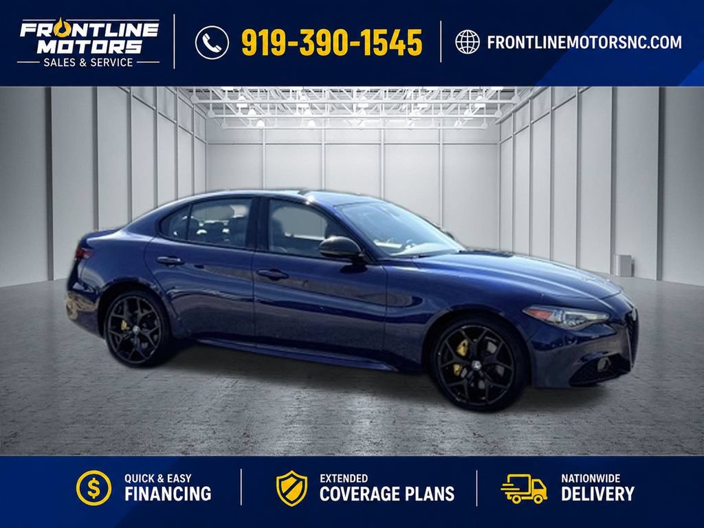 Used 2020 Alfa Romeo Giulia Ti w/ Nero Edizione AWD/4WD image 9