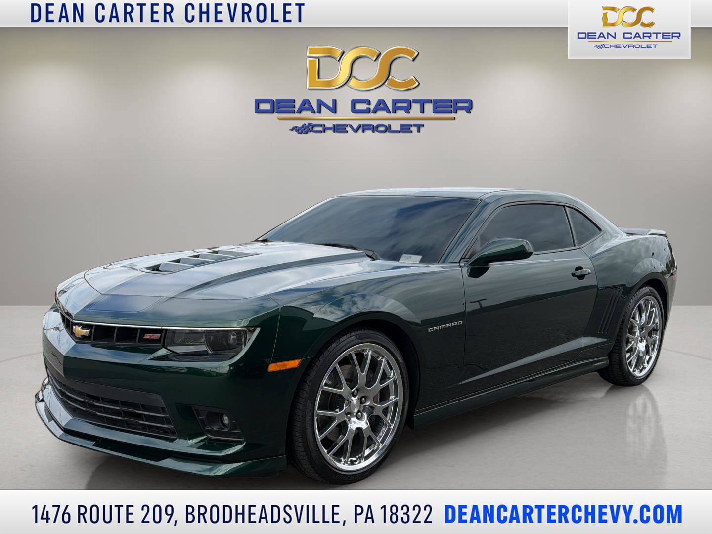 Used 2015 Chevrolet Camaro SS w/ Green Flash Special Edition RWD image 1