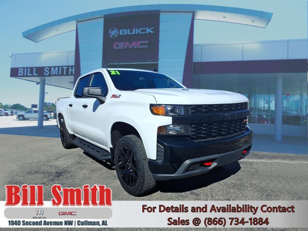 Used 2021 Chevrolet Silverado 1500 Custom Trail Boss w/ Safety Confidence Package