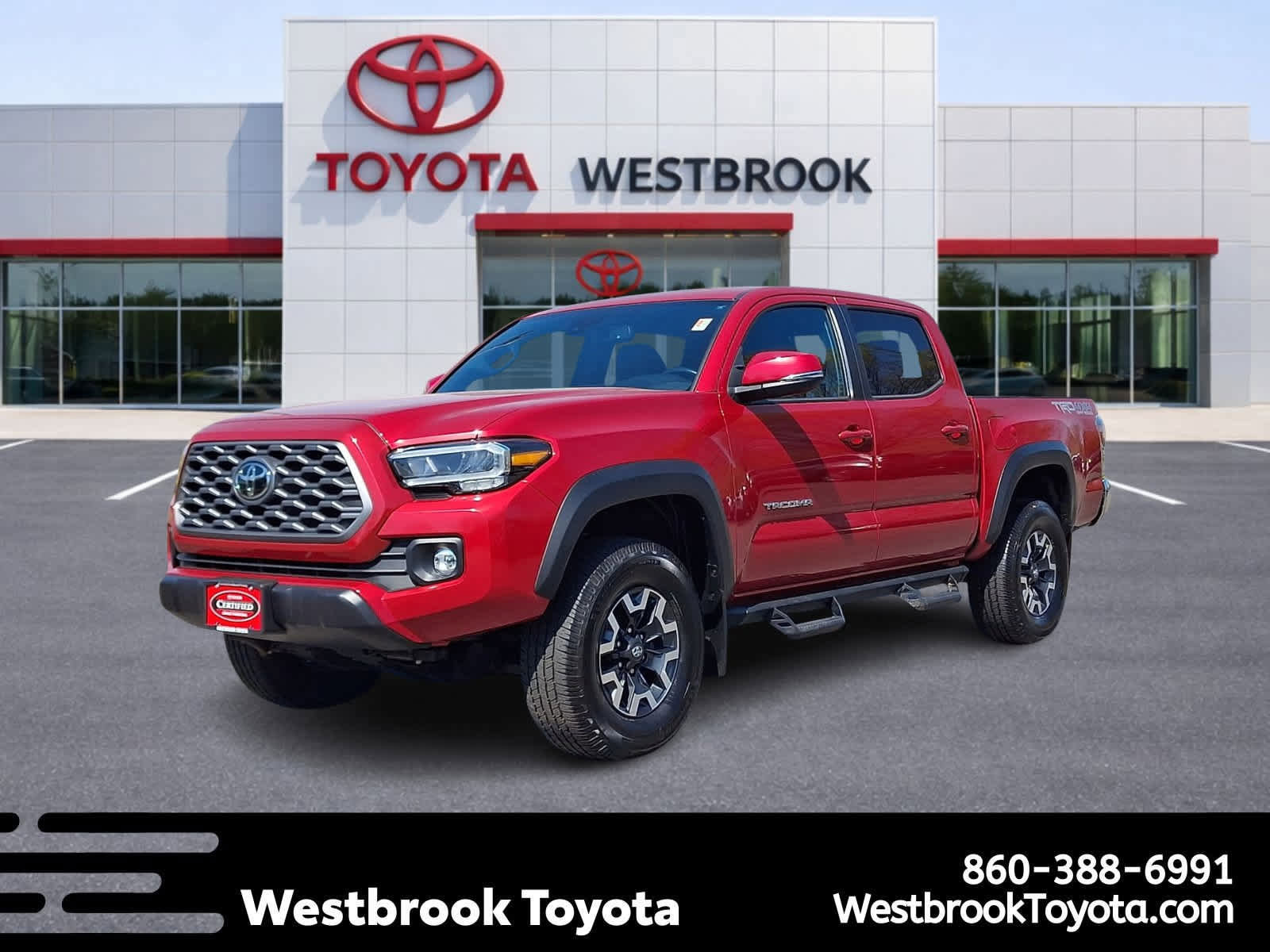 Certified 2023 Toyota Tacoma TRD Off-Road AWD/4WD image 1