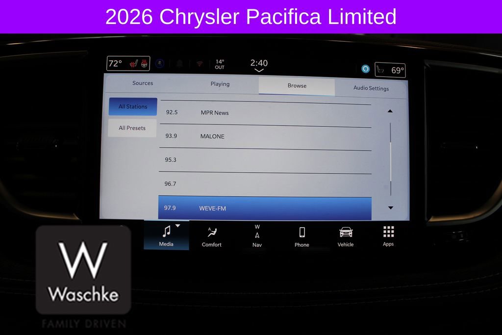 New 2026 Chrysler Pacifica Limited w/ S Appearance Package image 42