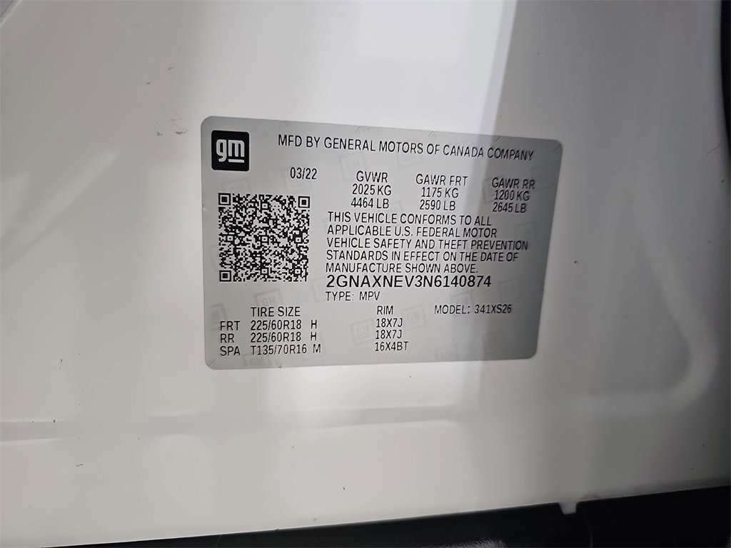 Certified 2022 Chevrolet Equinox Premier image 43