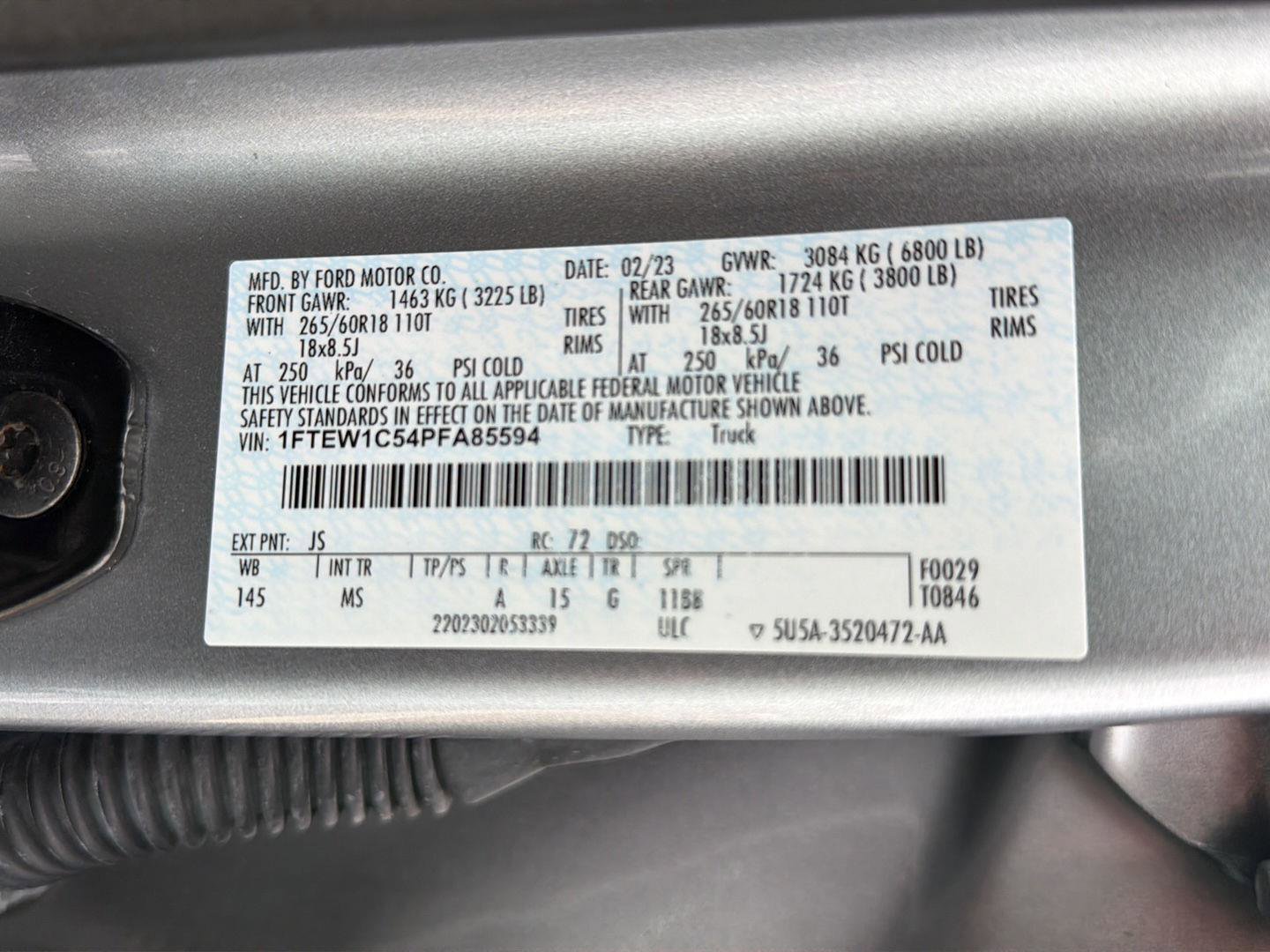 Used 2023 Ford F150 XLT RWD image 40