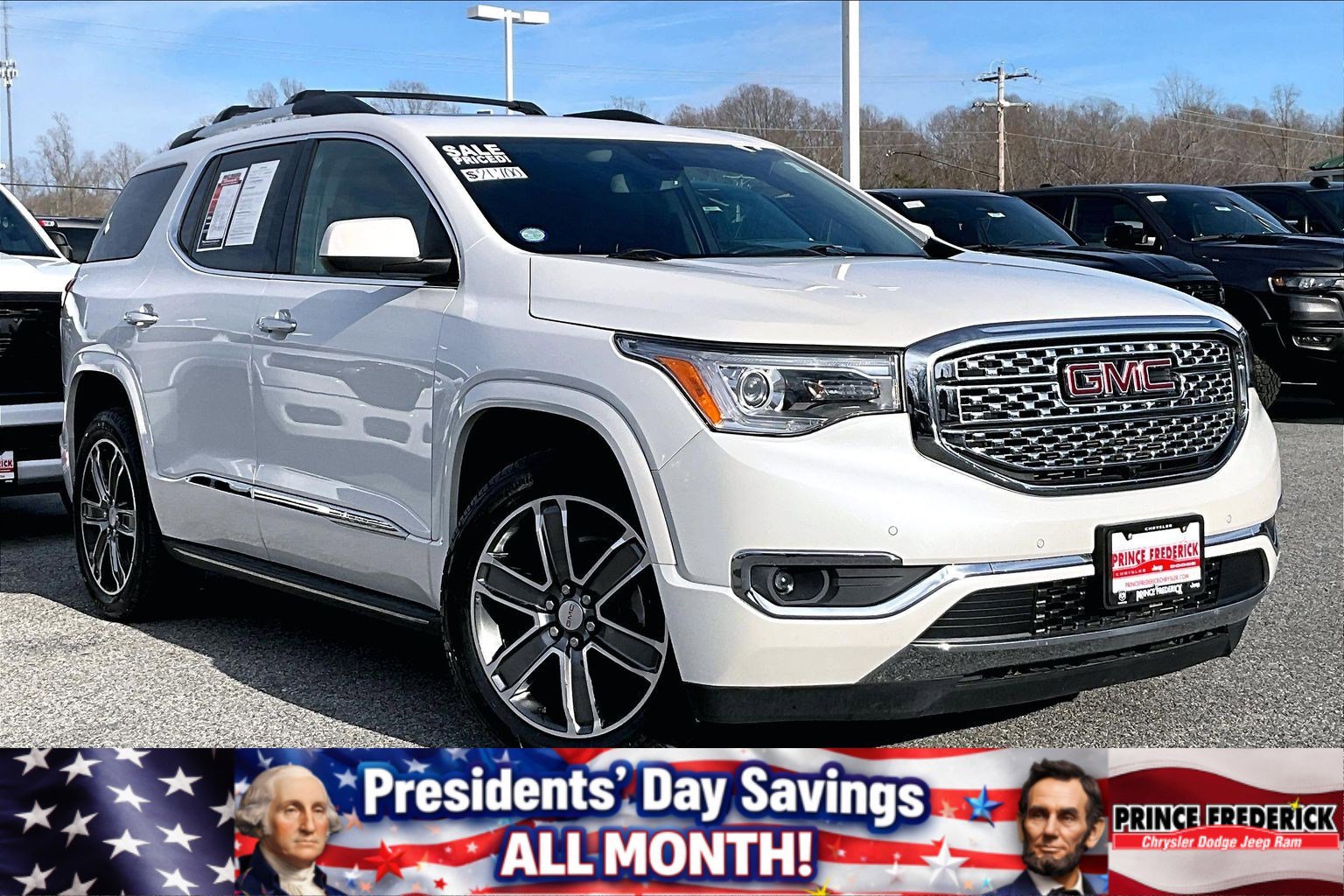 Used 2019 GMC Acadia Denali w/ Technology Package