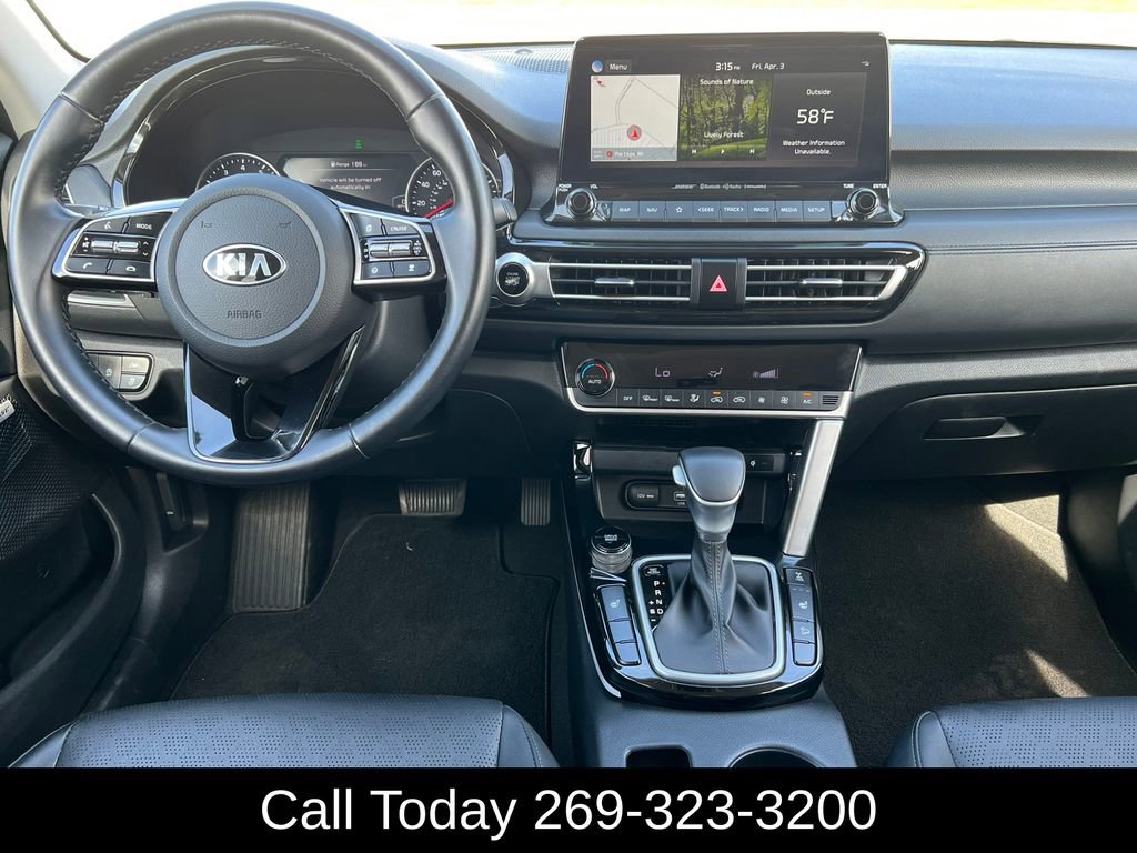 Used 2021 Kia Seltos SX w/ SX Sunroof Package image 3