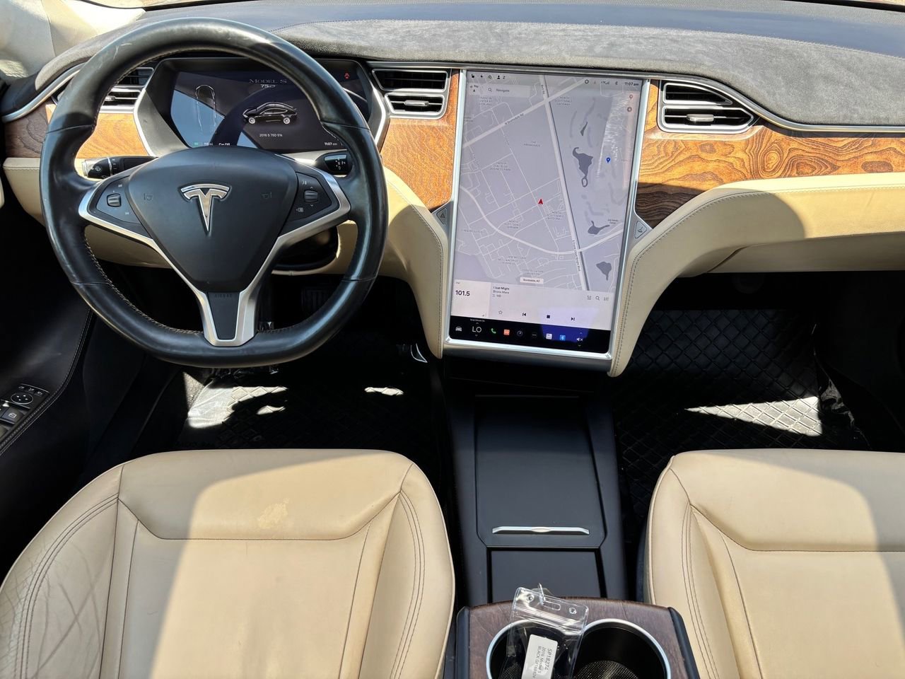 Used 2016 Tesla Model S 75D AWD/4WD image 12