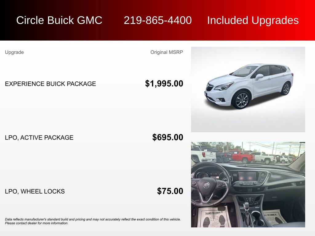 Used 2020 Buick Envision Essence w/ Experience Buick Package image 3