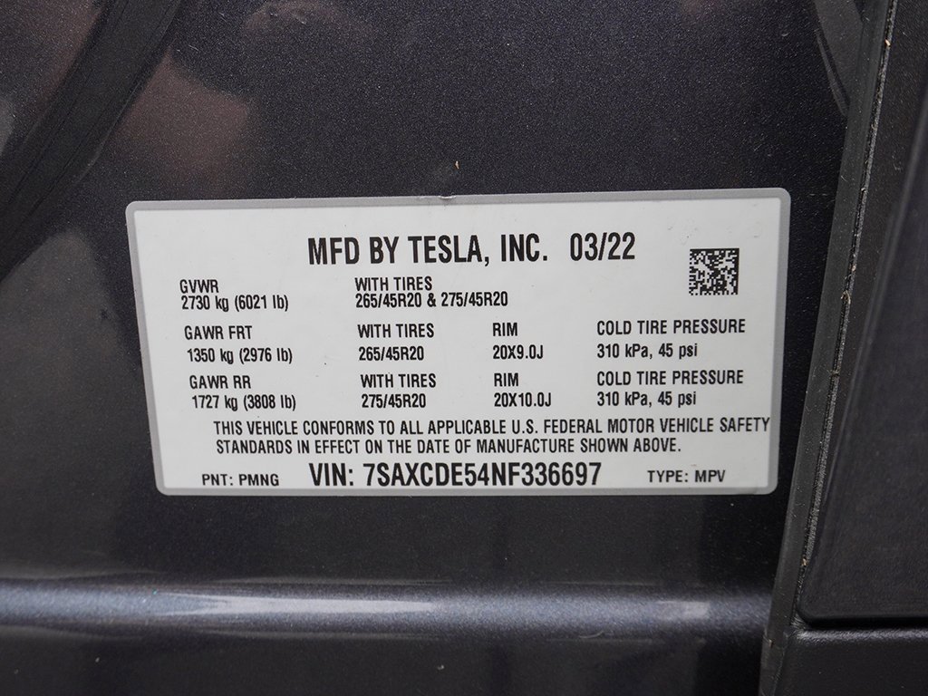 Used 2022 Tesla Model X image 64