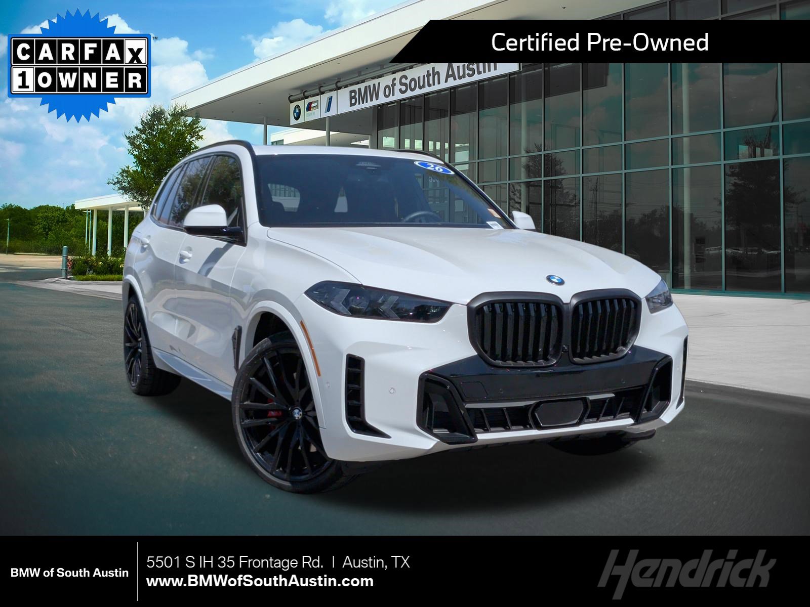 Certified 2026 BMW X5 xDrive40i w/ M Sport Package
