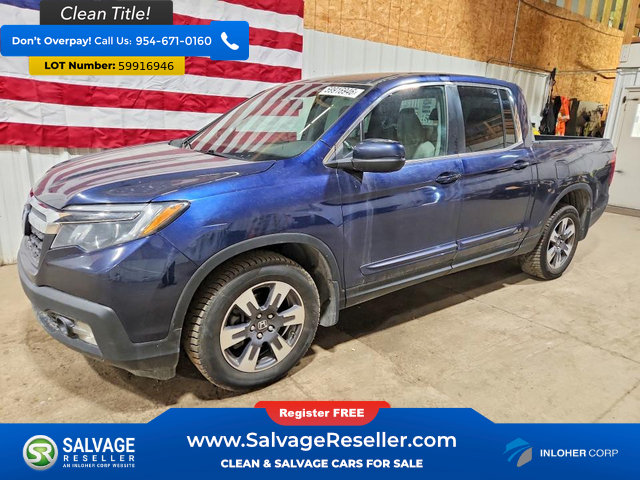 Used 2017 Honda Ridgeline RTL-T image 1